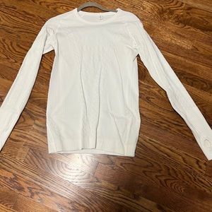 White Lululemon top